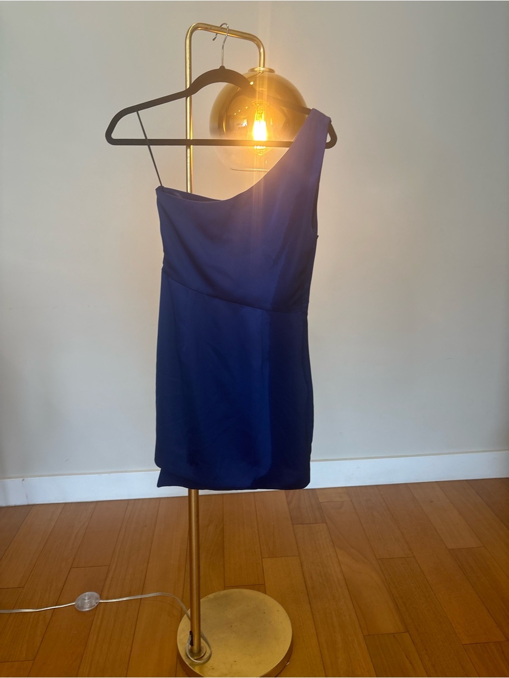 One-Shoulder Royal Blue Cocktail Dress - NWT